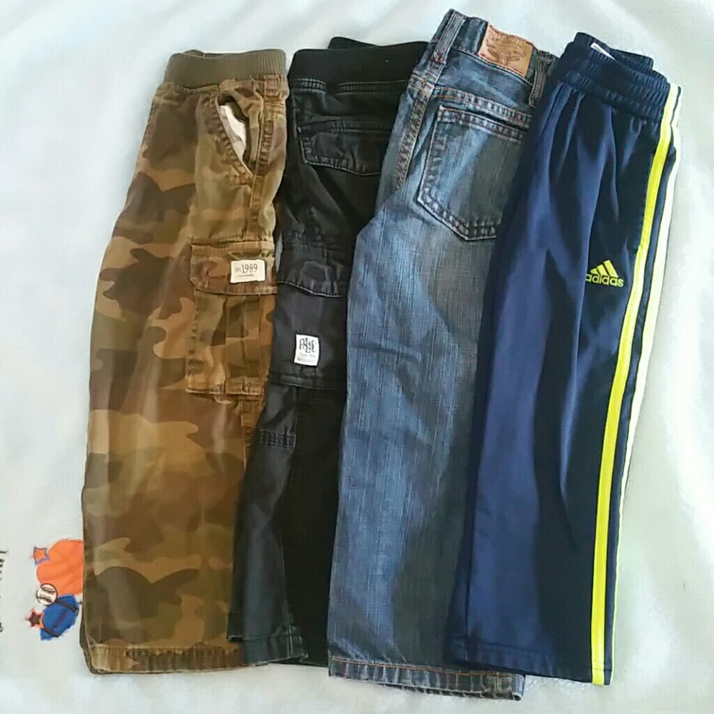4 pairs size 4t pants